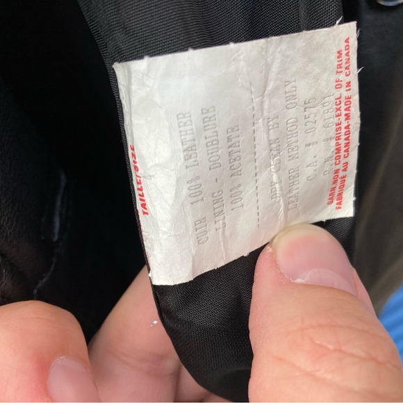 Classic Black Leather Trench Coat - Picture 11 of 16